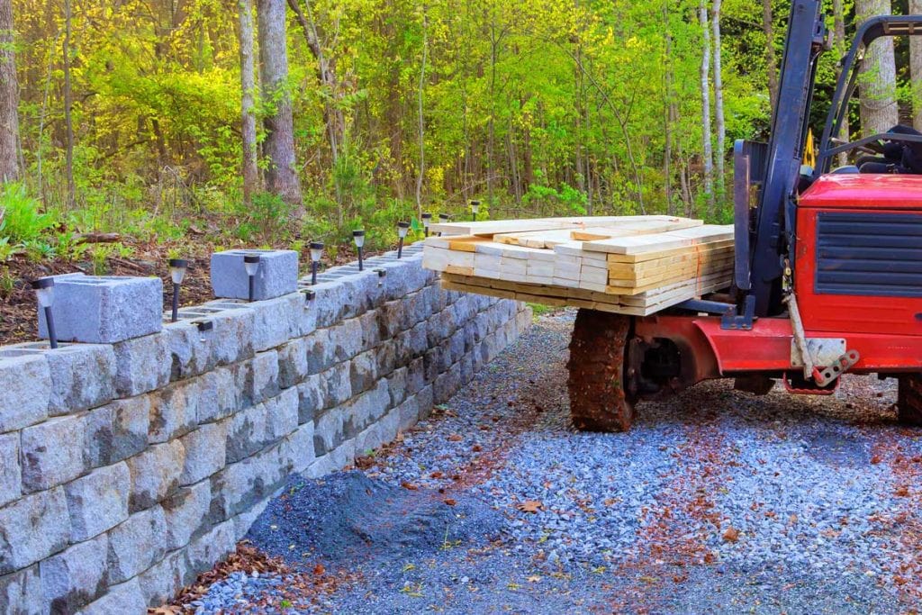 how to build a retaining wall